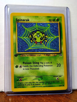POKEMON SPINARAK 64/75 1ST EDITION NEO DISCOVERY LP - Image 5