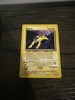 The Pokemon Company Pokemon TCG Raikou 22/64 Neo Revelation Regular Rare MP - Image 1