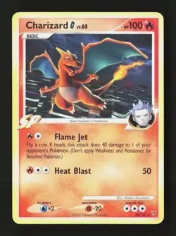 Charizard G 20/147 Rare Supreme Victors Pokemon Heavily Played - Image 1