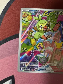 POKEMON - Grookey 052 | First Partner Illustration Collection (Series 2) - Image 3