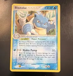 The Pokemon Company Blastoise Crystal Guardians 14/100 Holo Rare 120 HP - Image 1