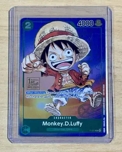 Monkey.D.Luffy (1st Anniversary Tournament Stamp) P-037 One Piece Promo - Image 3