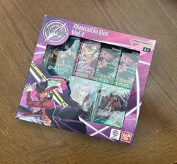 New One Piece Illustration Box Vol 4 IB-04 4 Packs 2 Promos English Sealed - Image 3