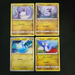 Pokemon Dratini, Dragonair, & Dragonite x20 Card Lot Bundle - Image 1