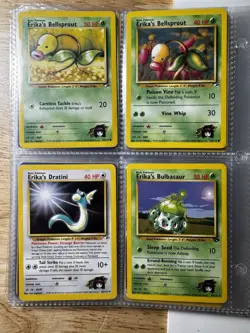 Pokemon Gym Heroes 71 Card Lot WOTC 1999 Mostly Lightly Played Vintage TCG - Image 2