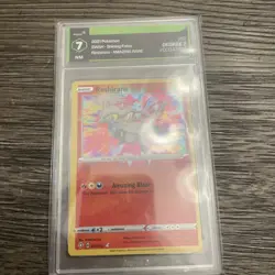 Pokemon TCG Reshiram Shining Fates Card 017/072 Amazing Rare - Image 1