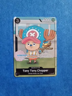 Tony Tony Chopper P-065 CHAMPIONSHIP Tournament Promo One Piece Card English - Image 1