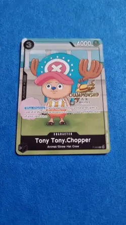 Tony Tony Chopper P-065 CHAMPIONSHIP Tournament Promo One Piece Card English - Image 2