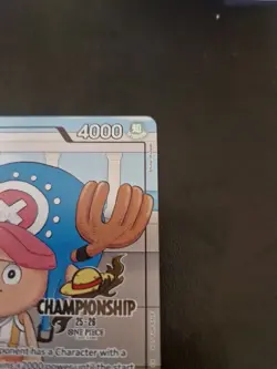 Tony Tony Chopper P-065 Championship Tournament Promo One Piece Card English NM - Image 2