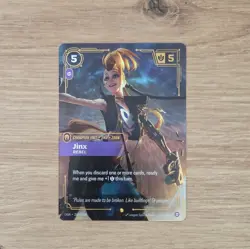 Riftbound Jinx Showcase EPIC Single CARD OGN - 202a - League Of Legends - NM - Image 1