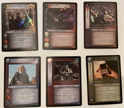 Lord of the Rings TCG LOTR -Shadows- complete RF Foil Rare set 18 cards CCG - Image 2