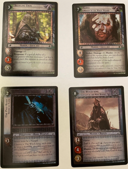 Lord of the Rings TCG LOTR -Shadows- complete RF Foil Rare set 18 cards CCG - Image 3