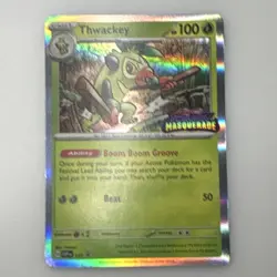 Thwackey 115 Sv: Scarlet & Violet Promo Cards Holo EN Stage 1 100 HP - Image 2