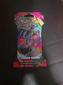 Pokemon Trading Card Game Chaos Rising Booster Pack English Mega Evolution NEW - Image 1