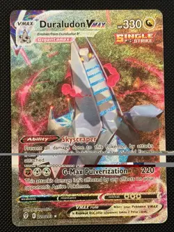 Duraludon VMAX Alternate Art Secret 220/203 Evolving Skies Pokemon Card Mint - Image 1