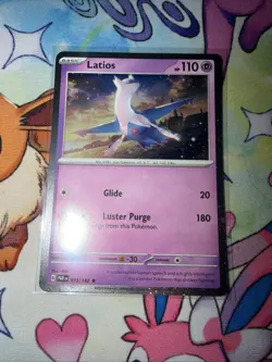 Latios 073/182 Cosmos Holo Pokemon Paradox Rift Card - Image 2