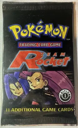 Team Rocket Booster Pack 1st Edition - 11 Cards - Image 1