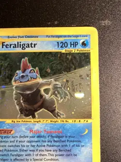 Pokemon Card-Feraligatr-Holo-Expedition-12/165-ENG-PL - Image 4