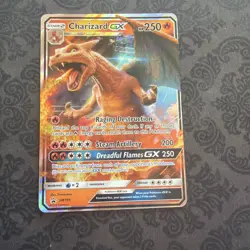 Pokemon TCG Charizard GX Holo Ultra Rare Card SM195 Black Star Promo - Image 1