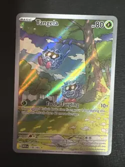 Tangela 178/165 SV: MEW EN-151 Illustration Rare Pokemon Card - Image 1