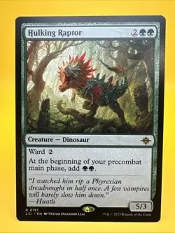 x1 Hulking Raptor | The Lost Caverns of Ixalan (191) | NM | English | Magic MTG - Image 1