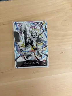 One Piece Monkey D Luffy (001) (Parallel) L Starter: Deck EX: Gear 5 ST21-001 - Image 1