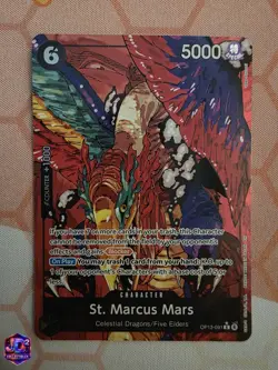 One Piece TCG St. Marcus Mars OP13-091 Special Rare SP OP13 | NM - Image 1