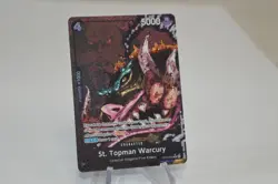 One Piece TCG St. Topman Warcury OP13-089 Alternate Art - Image 1