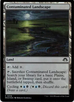 Contaminated Landscape C Modern Horizons 3 218 NM Foil MTG - Image 1