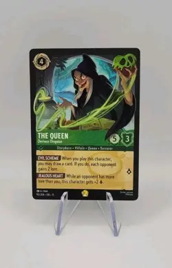 Disney Lorcana TCG: The Queen 90/204 Legendary Regular - Wilds Unknown - NM - Image 1
