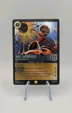 Disney Lorcana TCG: Mrs. Incredible 195/204 Legendary Foil - Wilds Unknown - NM - Image 1