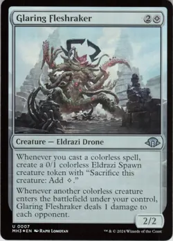Glaring Fleshraker U Modern Horizons 3 7 NM Foil MTG - Image 1