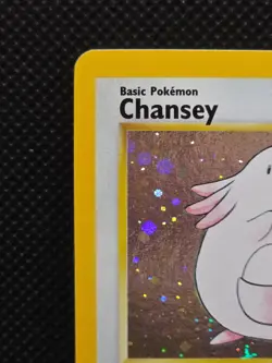 Pokemon Card - Chansey 3/130 Holo Rare - Base Set 2 WOTC - Mint Swirl - Image 3