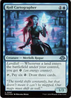 Roil Cartographer U Modern Horizons 3 67 NM Foil MTG - Image 1