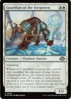 Guardian of the Forgotten U Modern Horizons 3 28 NM Foil MTG - Image 1