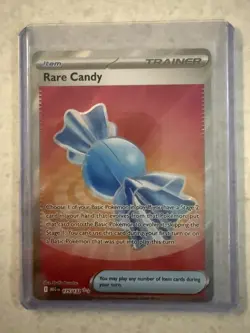 Pokemon TCG Mega Evolution Trainer Item Card 175/132 Rare Candy - Image 1