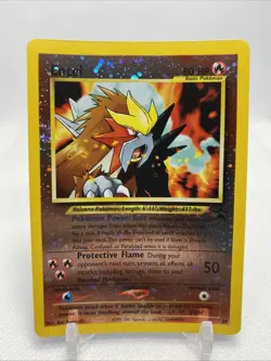 Entei Reverse Holo Promo WoTC Promo 34/53 LP - Image 1