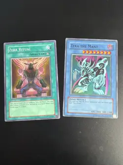Zera the Mant & Zera Ritual Super Rare Yu-Gi-Oh! PP01-EN010/11 Mint - Image 1