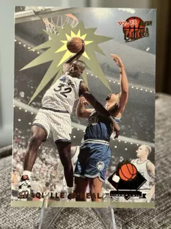1992-93 Fleer Ultra - Rejector Shaquille O'Neal #4 (RC) - Image 1