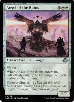 Angel of the Ruins U Modern Horizons 3 262 NM Foil MTG - Image 1