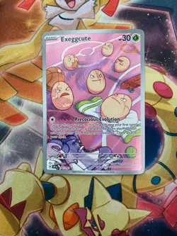 Pokemon Card TCG - Exeggcute 192/191 Illustration Rare Surging Sparks Near Mint - Image 1