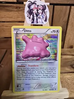 Ditto 108/149 Boundaries Crossed Holo Rare Pokemon Card - Image 1