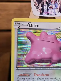 Ditto 108/149 Boundaries Crossed Holo Rare Pokemon Card - Image 3
