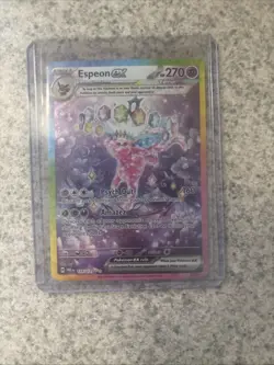 Pokemon TCG Espeon EX Prismatic Evolutions Holo Card 155/131 Near Mint Condition - Image 1