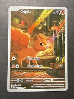 Vulpix AR 067/063 M1L Japanese Pokemon Card Mega Brave - NM - Image 1