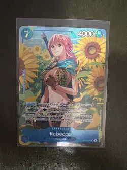 One Piece CCG Rebecca (Parallel) Foil Super Rare Royal Blood OP10-058 - Image 1