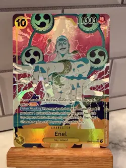 Enel SR Alt Art EB02-052 Anime 25th Collection One Piece Card Game ENGLISH - Image 1