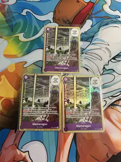 One Piece CCG Mamaragan OP15-078 SR Set Of 3 - Image 1