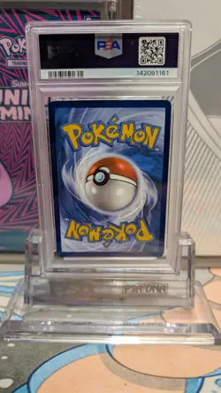 2025 Pokemon Destined Rivals - Team Rocket’s Mewtwo EX Ultra Rare No. 213 PSA 9 - Image 2