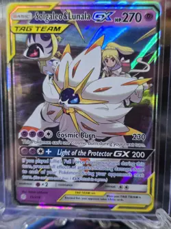 Solgaleo & Lunala GX 75/236 Sm-Cosmic Eclipse Holo - Image 1